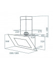 Каминная вытяжка TEKA DVT 980 B (40483532)