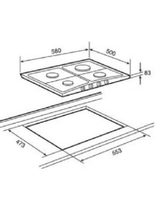 Варочная панель TEKA EH 60 4G AI AL TR CI BK (40225048)