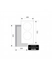 Индукционная варочная поверхность LEX EVI 320 BL